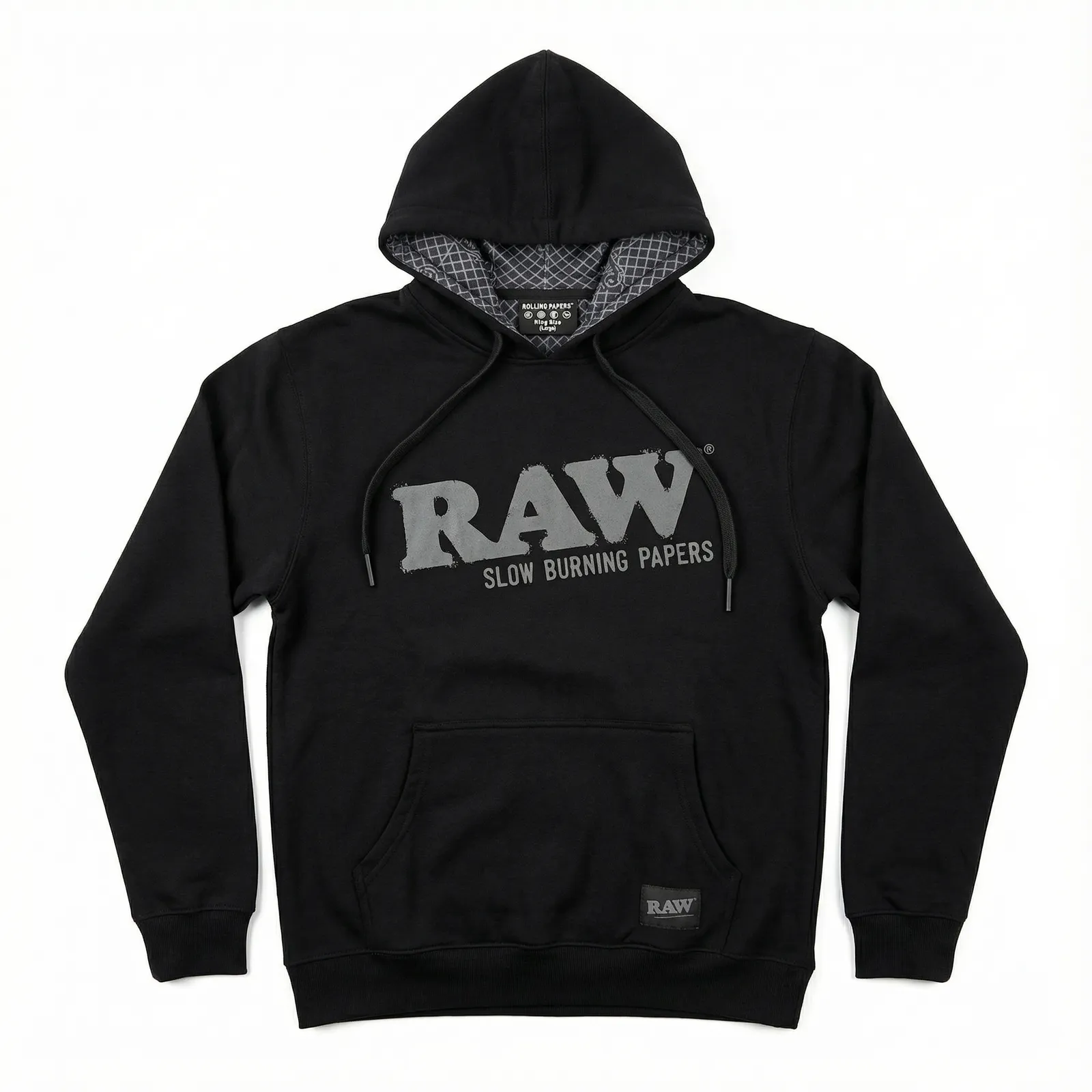 The Genuine RAW® Black Stash Hoodie